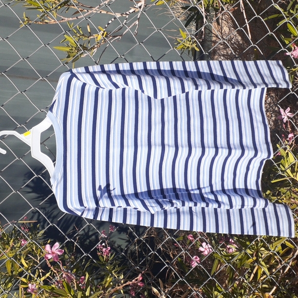 No Boundaries Light Striped Sweater, Size L - Picture 5 of 8